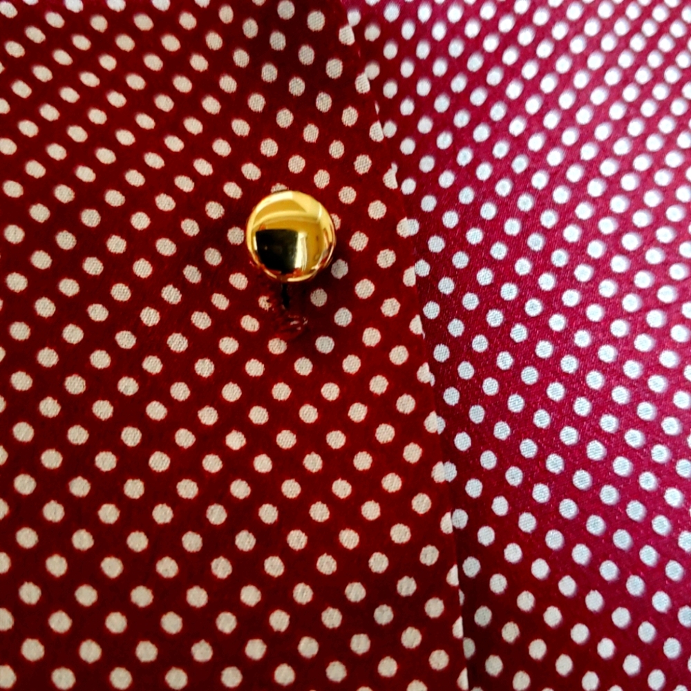 Ann Taylor silk blouse, size L. - Picture 2 of 8